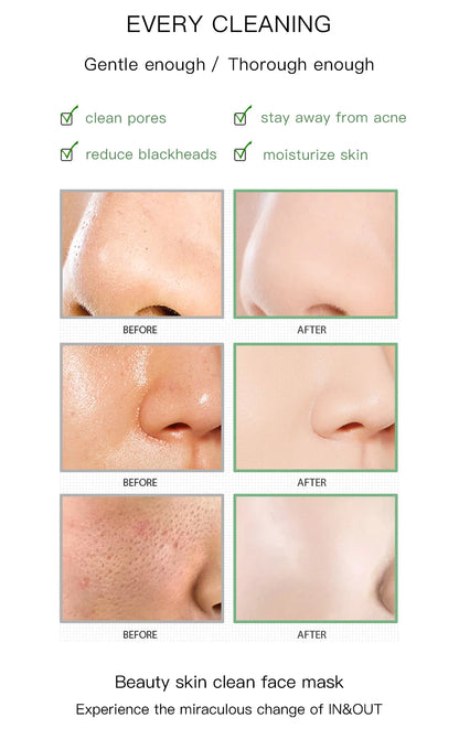 Face Clean Mask Green Tea  Stick 40g