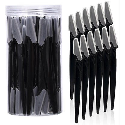 5/10/30/40 pcs Silk Edge Precision Face &amp; Brow Razor Set