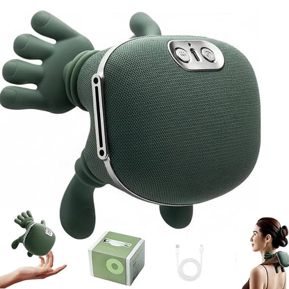 Electric Neck Massager Pillow – Deep Tissue Shiatsu Massage Pillow with Heat Therapy for Neck, Shoulder &amp; Back Pain Relief