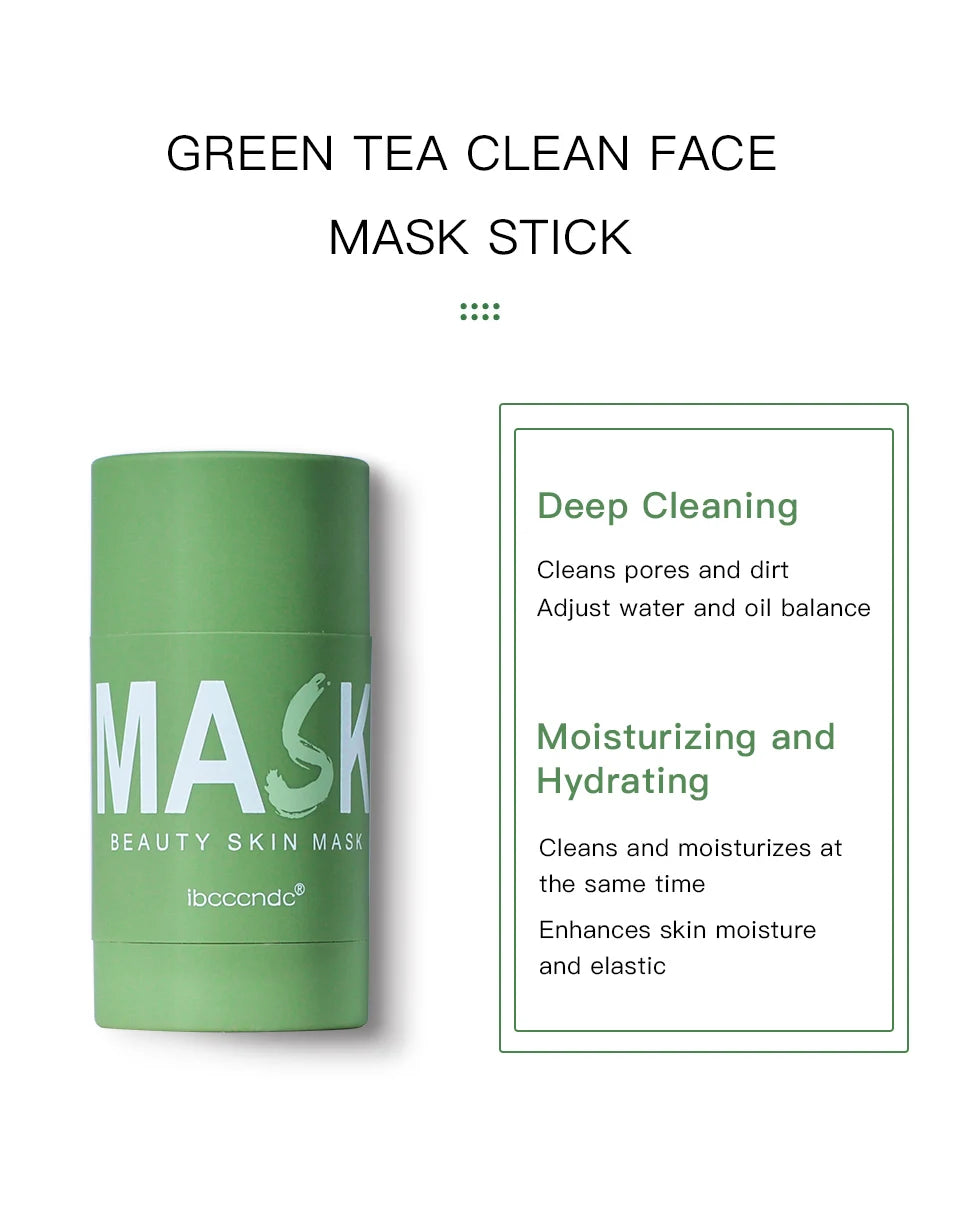 Face Clean Mask Green Tea  Stick 40g