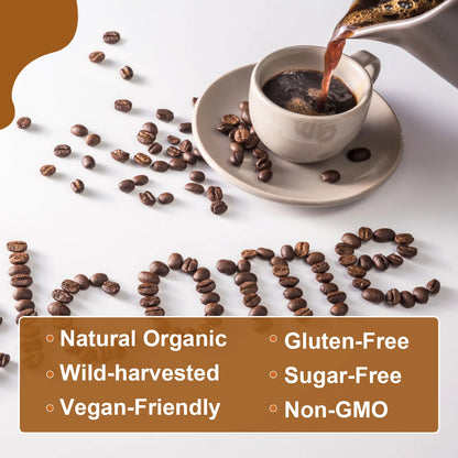 Mushroom Coffee for Energy &amp; Immune Support – Natural Focus, Wellness &amp; Daily Vitality Blend