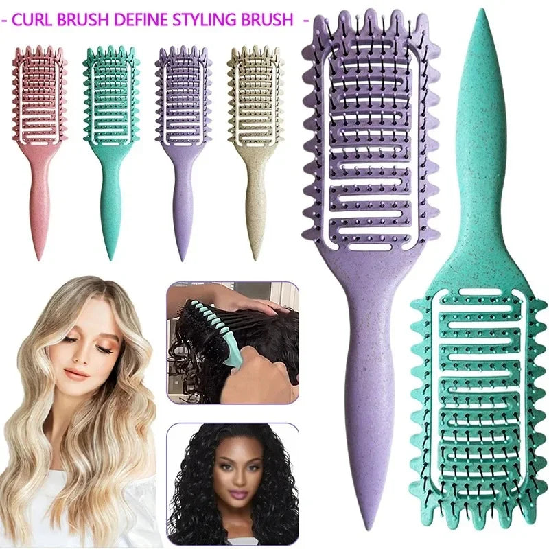 CurlEase Styling Brush