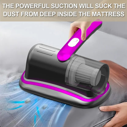 Wireless Handheld Mattress Vacuum Cleaner with UV-C Light HEPA Filter