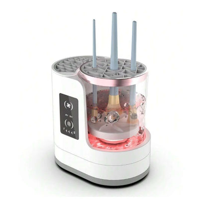 Electric makeup brush cleaner.