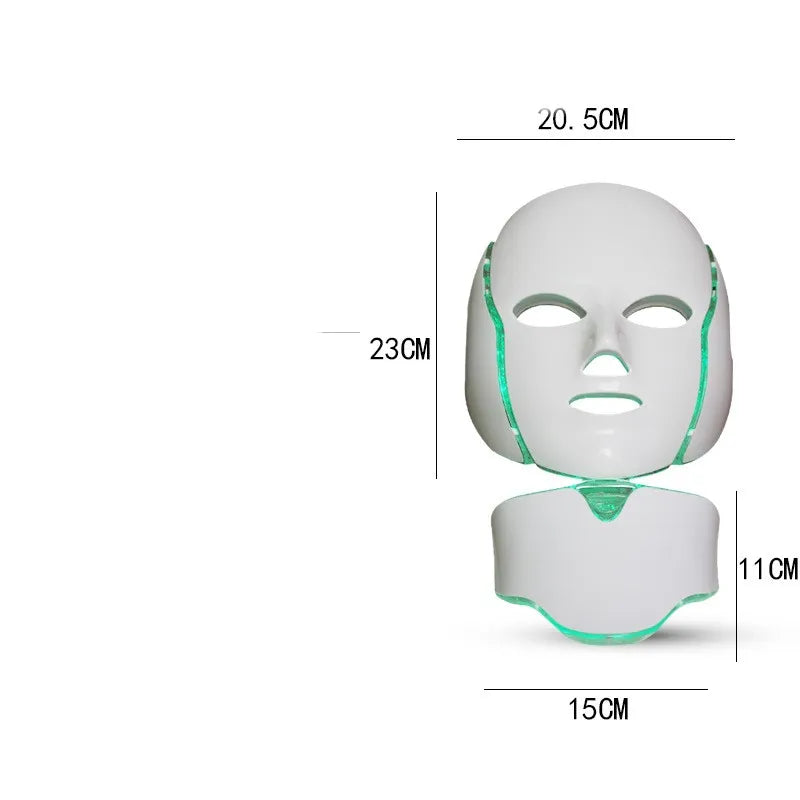 7 Colors LED Face &amp; Neck Mask